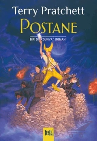 Postane – Terry Pratchett – Delidolu kitap kapağı