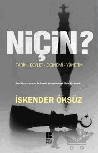 Niçin? – İskender Öksüz – Bilge Kültür Sanat kitap kapağı