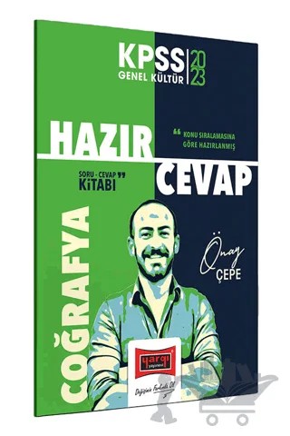 KPSS Genel Kültür 5Yüz Coğrafya Konu Sıralamasına Göre Hazırlanmış Hazır Cevap – Önay Çepe – Yargı Yayınevi kitap kapağı