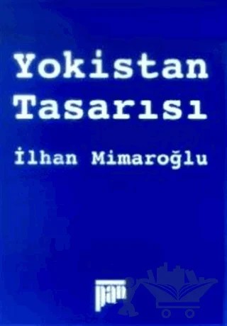 Yokistan Tasarısı – İlhan Mimaroğlu – Pan Yayıncılık kitap kapağı