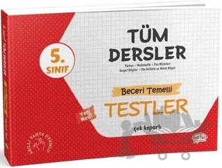 5. Sınıf Tüm Dersler Yeni Nesil Beceri Temelli Dersler – Kolektif – Editör Yayınevi kitap kapağı