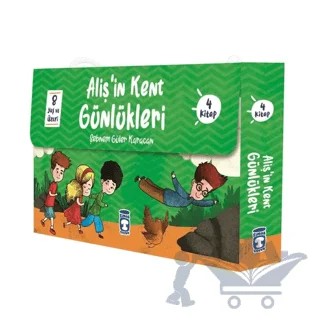Aliş'in Kent Günlükleri Seti (4 Kitap Takım) – Şebnem Güler Karacan – Timaş Çocuk kitap kapağı