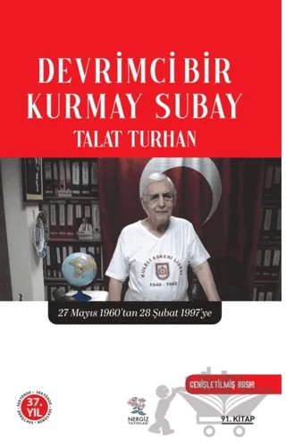 Devrimci Bir Kurmay Subay – Talat Turhan – Nergiz Yayınları kitap kapağı