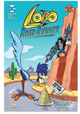 Road Runner - Lobo – Morrison Jones Madsen – Çizgi Düşler Yayınevi kitap kapağı