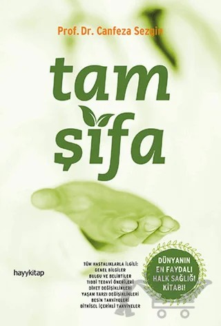 Tam Şifa – Canfeza Sezgin – Hayykitap kitap kapağı