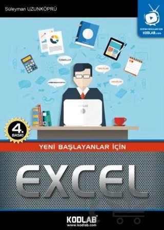 Yeni Başlayanlar İçin Excel – Süleyman Uzunköprü – Kodlab Yayın Dağıtım kitap kapağı