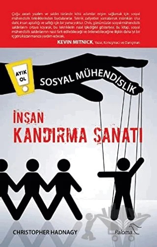 Sosyal Mühendislik - İnsan Kandırma Sanatı – Christopher Hadnagy – Paloma Yayınevi kitap kapağı