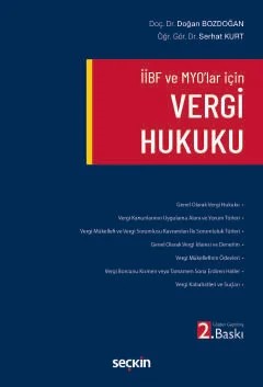 İİBF ve MYO'lar içinVergi Hukuku – Doğan Bozdoğan, Serhat Kurt – Seçkin Yayıncılık kitap kapağı