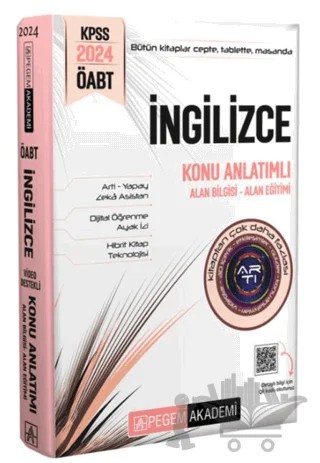 KPSS ÖABT İngilizce Konu Anlatımlı – Kolektif – Pegem Akademi Yayıncılık kitap kapağı