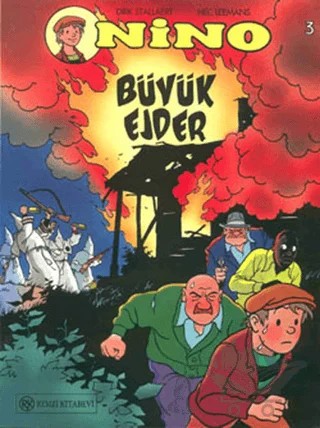 Nino Büyük Ejder – Dirk Stallaert, Hec Leemans – Remzi Kitabevi kitap kapağı