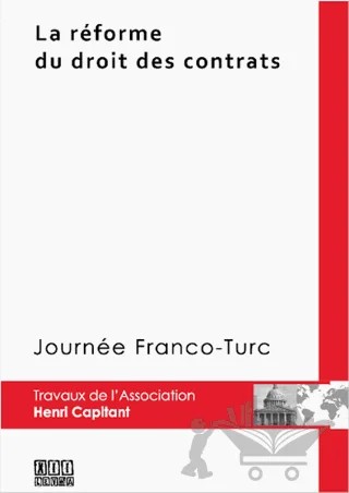 La Reforme Du Droit Des Contrats – Henri Capitant – On İki Levha Yayınları kitap kapağı