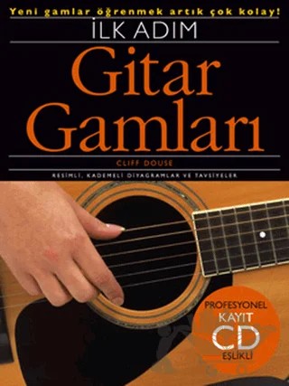 İlk Adım Gitar Gamları – Cliff Douse – Porte Müzik Eğitim Merkezi kitap kapağı