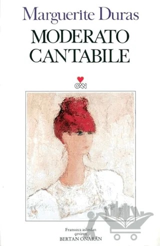 Moderato Cantabile – Marguerite Duras – Can Yayınları kitap kapağı