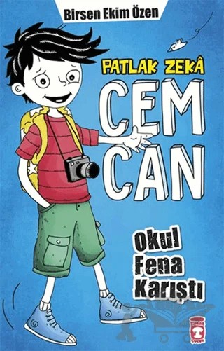 Patlak Zeka Cemcan 1 – Birsen Ekim Özen – Timaş Çocuk kitap kapağı