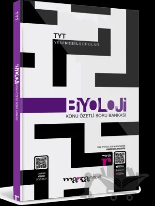 2023 TYT Biyoloji Konu Özetli Yeni Nesil Soru Bankası Tamamı Video Çözümlü – Kolektif – Marka Yayınları kitap kapağı