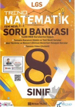 LGS Trend Matematik Yeni Nesil Soru Bankası – Birkan Yıldız – Trend Kitap kitap kapağı
