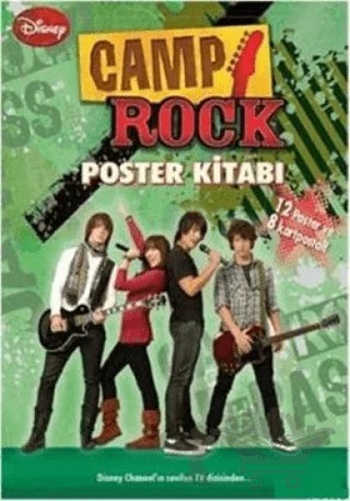 Camp Rock Poster Kitabı – Kolektif – Doğan Egmont Yayıncılık kitap kapağı
