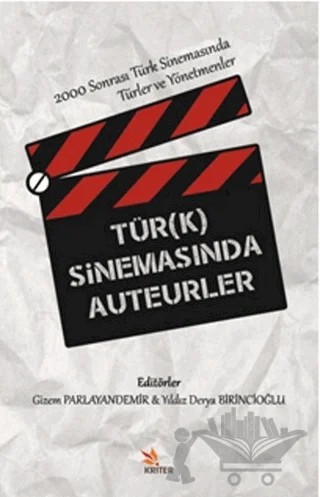 Türk Sinemasında Auteurler – Kolektif – Kriter Yayınları kitap kapağı
