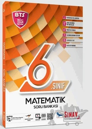 6. Sınıf Matematik Soru Bankası – Kolektif – Sınav Yayınları kitap kapağı