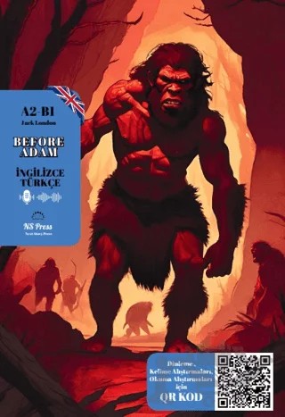 Before Adam - İngilizce – Jack London – NS Press kitap kapağı
