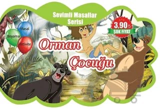 Orman Çocuğu - Sevimli Masallar Serisi – Kolektif – Yakamoz Yayınevi kitap kapağı