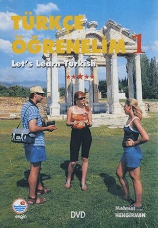 Türkçe Öğrenelim 1 - (Let's Learn Turkish DVD) – Mehmet Hengirmen – Engin Yayınevi kitap kapağı