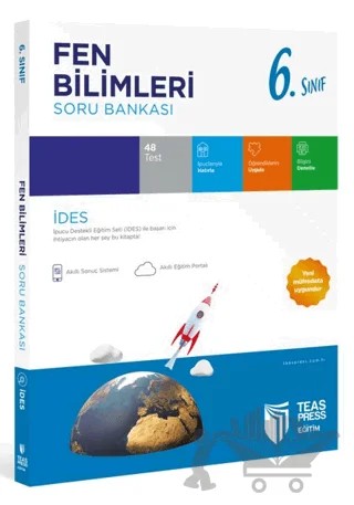 6. Sınıf Fen Bilimleri Soru Bankası – Kolektif – Teas Press kitap kapağı