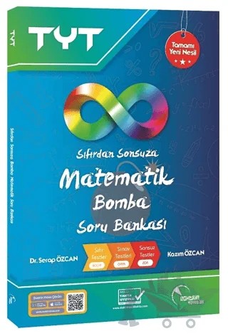 YKS TYT Sıfırdan Sonsuza Matematik Bomba Soru Bankası – Serap Özcan, Kazım Özcan – Doktrin Yayınları kitap kapağı