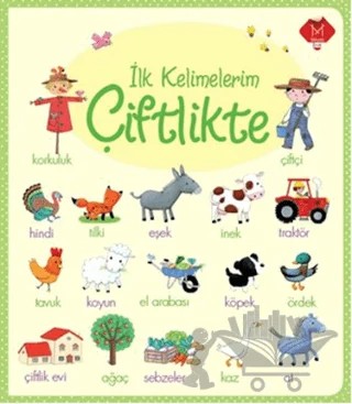 İlk Kelimelerim Çiflikte – Rosalinde Bonnet – Mikado Yayınları kitap kapağı