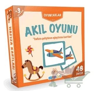 Oyuncaklar - Akıl Oyunu – Kolektif – Blue Focus Yayınları kitap kapağı