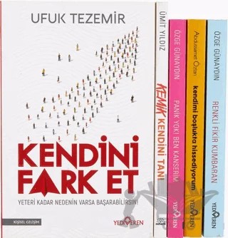 Kişisel Gelişim Set (5 Kitap Takım) – Abdussamet Öztan, Özge Günaydın, Ufuk Tezemir, Ümit Yıldız – Yediveren Yayınları kitap kapağı
