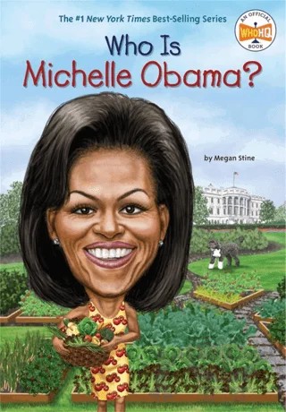 Who Is Michelle Obama? – Megan Stine – Penguin Random House kitap kapağı