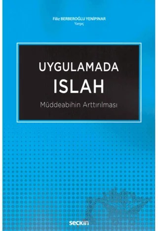Uygulamada Islah – Filiz Berberoğlu Yenipınar – Seçkin Yayıncılık kitap kapağı