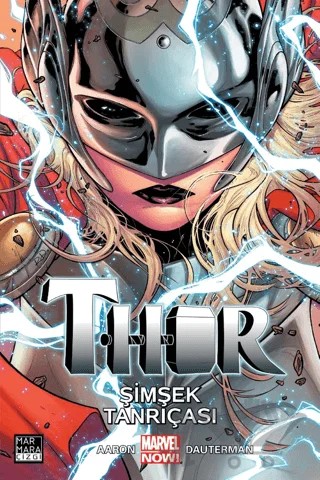 Thor: Şimşek Tanrıçası – Jason Aaron – Marmara Çizgi kitap kapağı