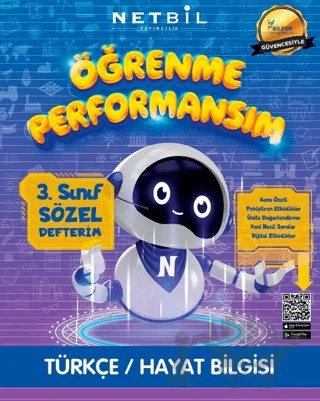3. Sınıf Öğrenme Performansım Sözel Defterim – Kolektif – Netbil Yayıncılık kitap kapağı