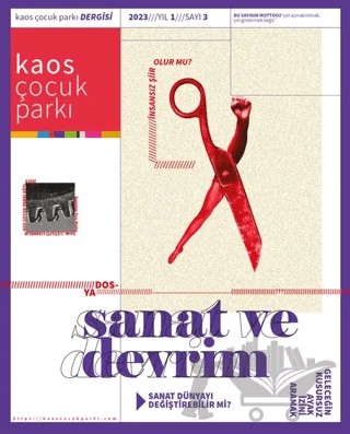 Kaos Çocuk Parkı - Sanat ve Devrim Yıl:1 Sayı:3 2023 – Kaos Çocuk Parkı Yayınları kitap kapağı