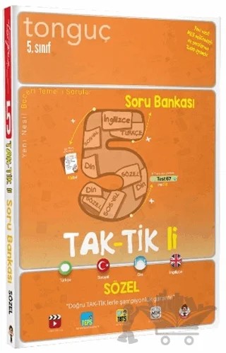 5. Sınıf Tak-Tik'li Sözel Soru Bankası – Kolektif – Tonguç Akademi kitap kapağı