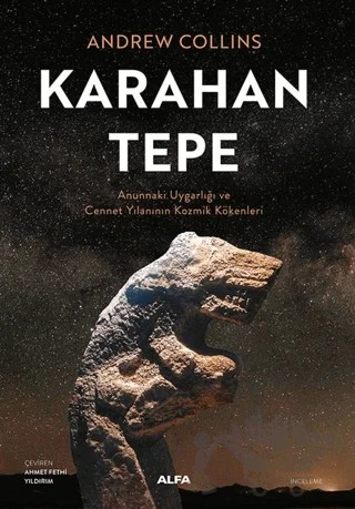 Karahan Tepe – Andrew Collins – Alfa Yayınları kitap kapağı