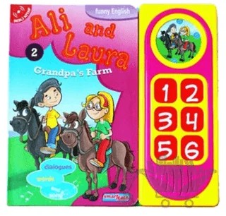 Ali and Laura 2 - Grandpa's Farm (Sesli Kitap) – Kolektif – Smarteach kitap kapağı