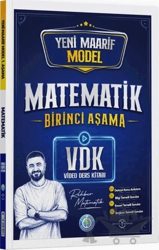 Maarif 1. Aşama Matematik Video Ders Kitabı – Kolektif – Rehber Matematik kitap kapağı