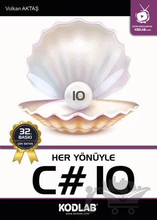 Her Yönüyle C# 10 – Volkan Aktaş – Kodlab Yayın Dağıtım kitap kapağı