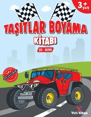 Taşıtlar Boyama Kitabı – Feyyaz Ulaş – Yeti Kitap kitap kapağı