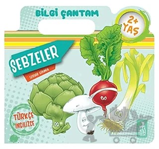 Sebzeler - Bilgi Çantam – Serdar Gökmen – Ren Çocuk kitap kapağı