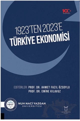 1923’ten 2023’e Türkiye Ekonomisi – Kolektif – Akademisyen Kitabevi kitap kapağı