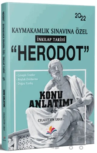 2022 Herodot Kaymakamlık Sınavına Özel İnkılap Tarihi Konu Anlatımı – Celalettin Uray – Dizgi Kitap kitap kapağı