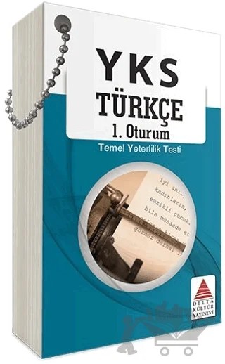 YKS 1.Oturum Türkçe Kartları TYT – Tufan Şahin – Delta Kültür Yayınevi kitap kapağı