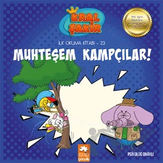 Muhteşem Kampçılar – Varol Yaşaroğlu – Eksik Parça Yayınları kitap kapağı