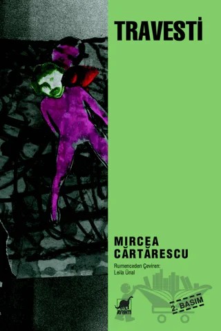 Travesti – Mircea Cartarescu – Ayrıntı Yayınları kitap kapağı