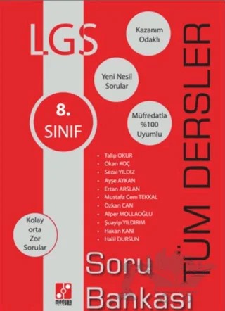 8. Sınıf Tüm Dersler Soru Bankası – Kolektif – Medyan Yayınları kitap kapağı