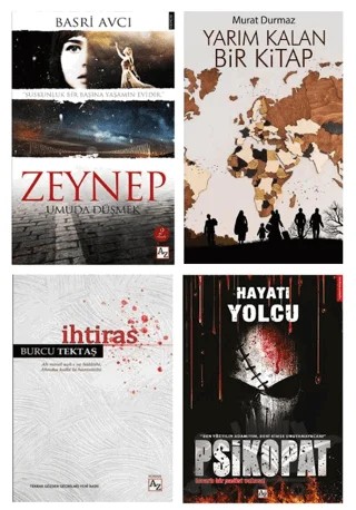 Ödüllü Romanlar Seti – 4 Kitap – Kolektif – Az Kitap kitap kapağı